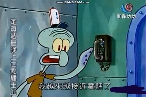 我越來越靠近電話了|我越來越接近電話了 章魚哥 GIF